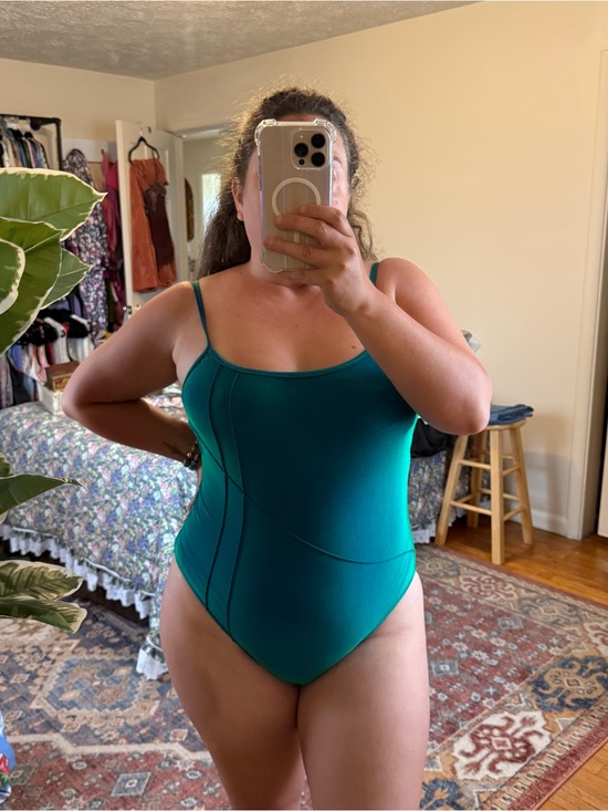 Jantzen Other - Vintage 90s Jantzen blue & green metallic bathing suit